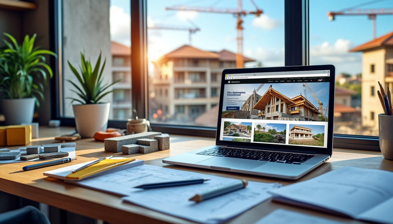 Découvrez notre service de création de site internet sur mesure pour les entreprises de maçonnerie. Attirez de nouveaux clients avec un site professionnel, esthétique et optimisé pour le référencement. Mettez en valeur votre expertise et vos réalisations avec un design moderne et une navigation intuitive.